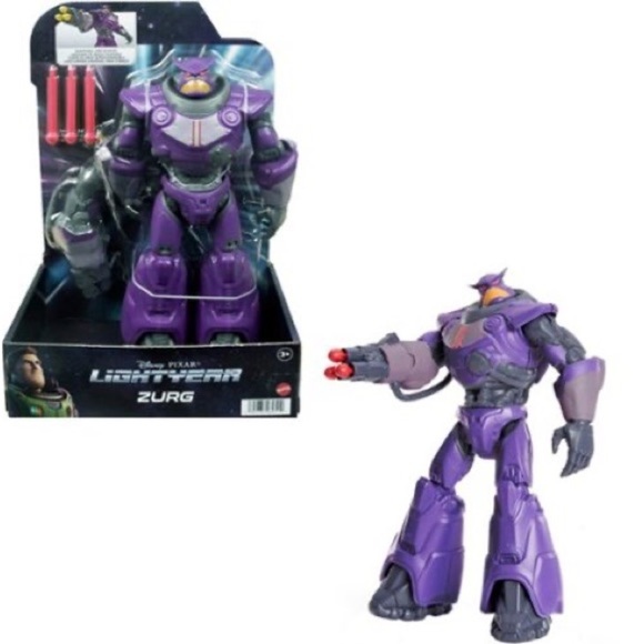 DISNEY - Pixar Lightyear Zurg Figure - Purple - Picture 1 of 7